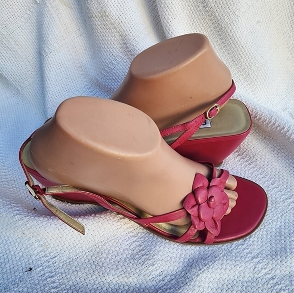 Etienne Aigner pink Kersey sandals 10 NWT‎ - Picture 11 of 11